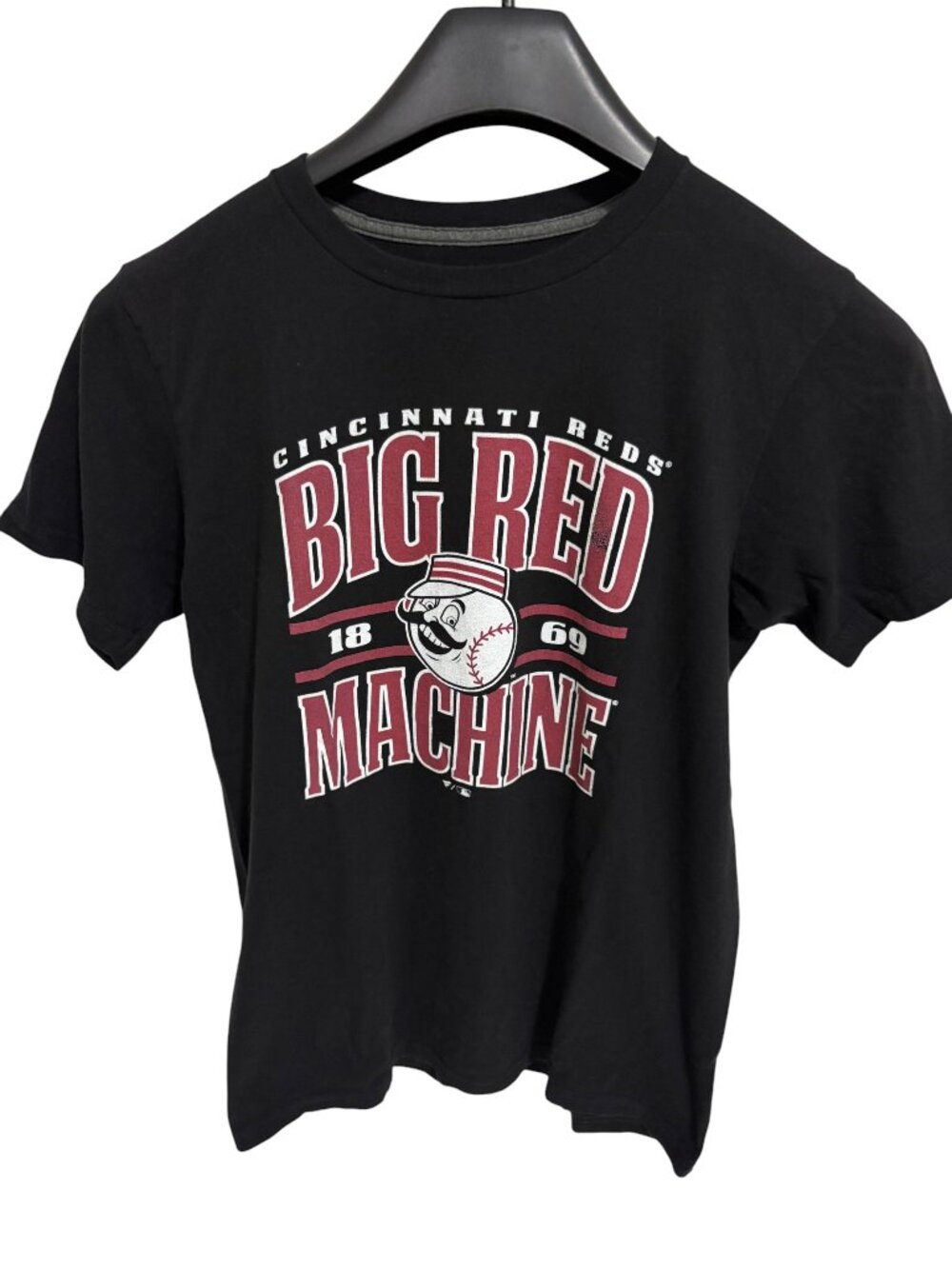 Cincinnati Reds Big Red Machine T Shirt Size Medium Black Fanatics
